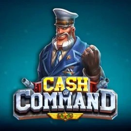 Slots logo of Cash of Command from Play'n GO at Mega Bingo