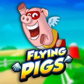 Flying Pigs by Play'n GO, showcased at megabingo.eu – game logo