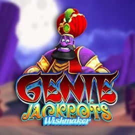 Genie Jackpots Wishmaker online game logo by Blueprint Gaming on megabingo.eu