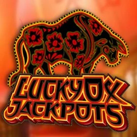 Lucky Ox Jackpots casino game by Rival – featured logo at Mega Bingo