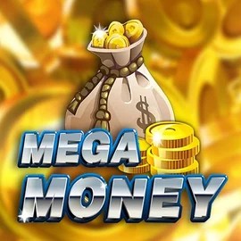 Mega Money! slot logo by Red Rake Gaming at Mega Bingo