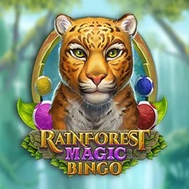 Rainforest Magic Bingo slot icon by Play'n GO, available at Mega Bingo
