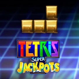 Tetris Super Jackpots logo – Jackpots by WMS at Mega Bingo