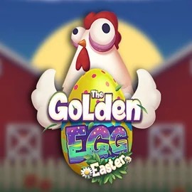 The Golden Egg Easter slot logo by Spinmatic at Mega Bingo