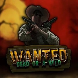 Wanted Dead or a Wild by Hacksaw Gaming, showcased at megabingo.eu – game logo